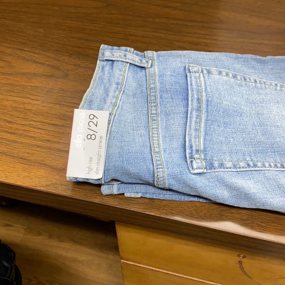 Last1! Anthro Ella Moss High Rise Mom Jeans